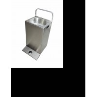 Stainless Steel Sus304 Mobile Hand Wash Sink Hand Wash Clothes Or Drain Pipe